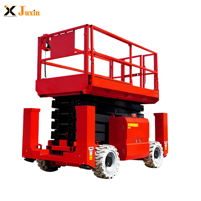 Rough-Terrain Scissor Lift